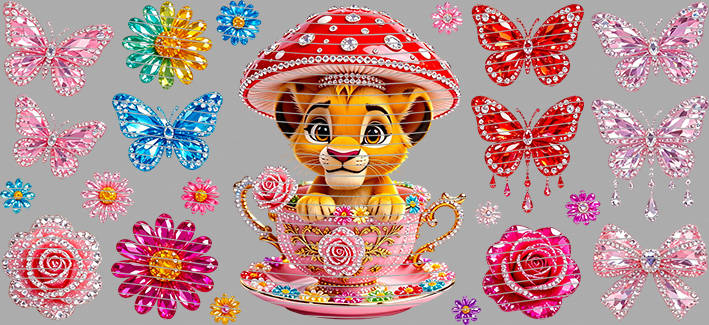 16oz Disney style-D-3262